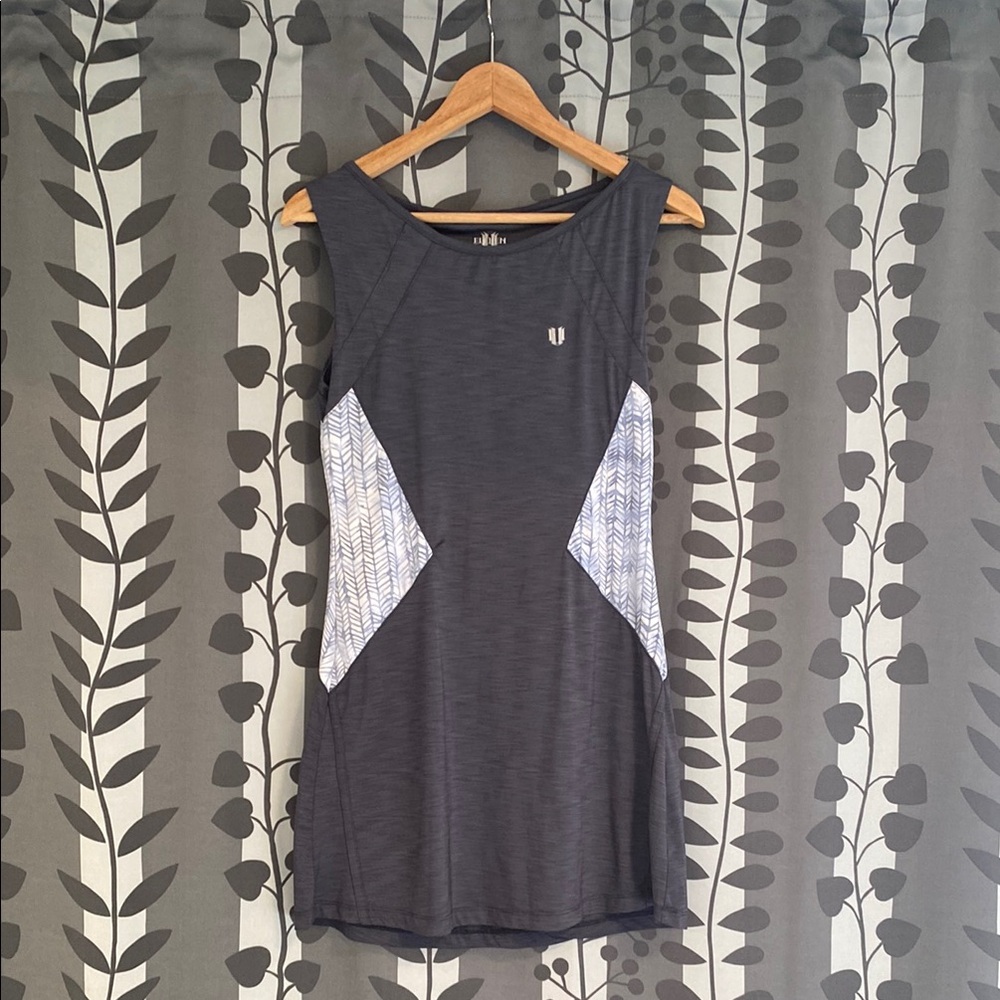 Eleven by Venus Williams Size S Gray And Blue Athletic Tennis Dress